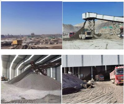 百年建筑網(wǎng)總經(jīng)理王森拜訪淄博九頂?shù)V業(yè)科技，共商碎石加工合作